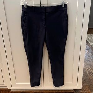Loft Marisa skinny pants. Navy. Size 8 petite.